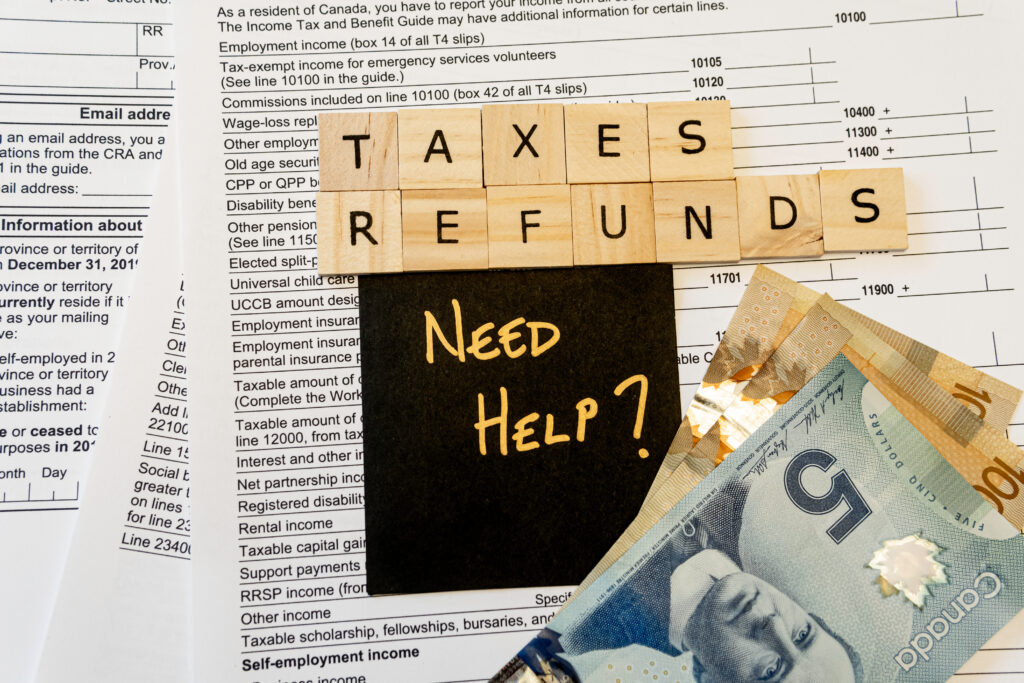 taxes refunds montreal west island
